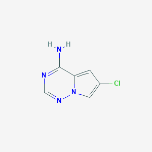 6-Chloropyrrolo[2,1-f][1,2,4]triazin-4-amine