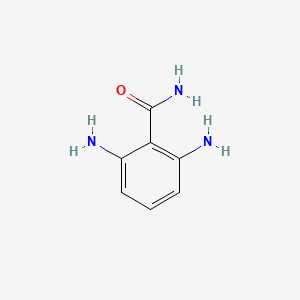molecular formula C7H9N3O B8624722 2,6-Diaminobenzamide 