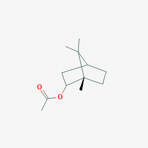 molecular formula C12H20O2 B086248 Exo-1,7,7-trimethylbicyclo[2.2.1]hept-2-yl acetate CAS No. 125-12-2