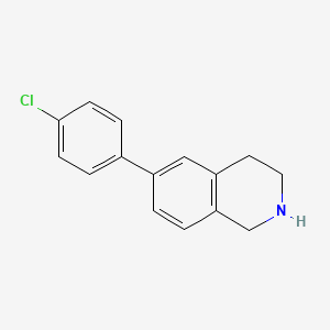 6-(4-Chlorophenyl)-1,2,3,4-tetrahydroisoquinoline