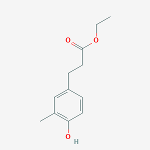 3-(4-Hydroxy-3-methyl-phenyl)-propionic acid ethyl ester