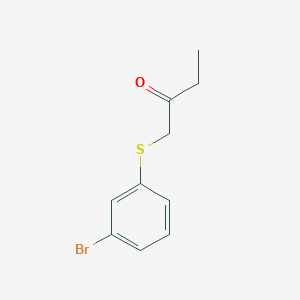 1-(3-Bromo-phenylsulfanyl)-butan-2-one
