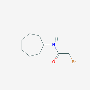2-Bromo-N-(cycloheptyl)acetamide