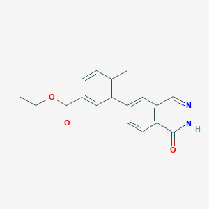 Ethyl 3-(1-hydroxyphthalazin-6-yl)-4-methylbenzoate