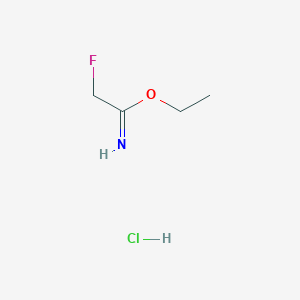 Ethyl 2-fluoroacetimidate hydrochloride