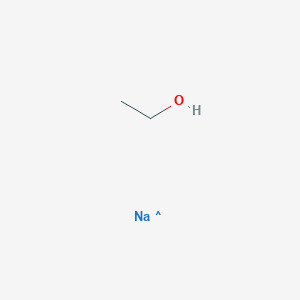 molecular formula C2H6NaO B8625279 Ethanol, sodium salt (1:1) 