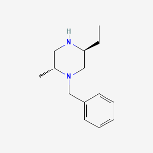 (2R,5S)-1-Benzyl-5-ethyl-2-methylpiperazine