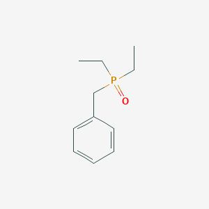 molecular formula C11H17OP B8625313 Benzyldiethylphosphine oxide 