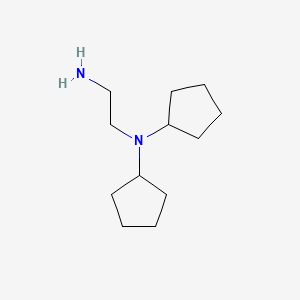 N1,N1-Dicyclopentylethane-1,2-diamine