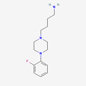 4-[4-(2-Fluorophenyl)piperazin-1-yl]butylamine