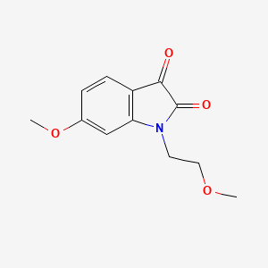 6-Methoxy-1-(2-methoxyethyl)-isatin