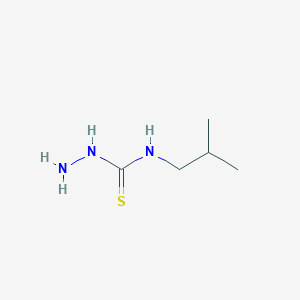 molecular formula C5H13N3S B8625418 4-Isobutylthiosemicarbazide 