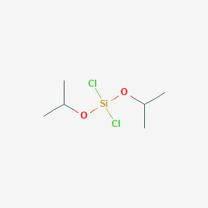 molecular formula C6H14Cl2O2Si B8625654 Dichlorodiisopropoxysilane CAS No. 18145-76-1