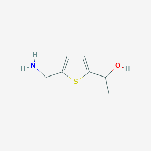 (+/-)-1-[5-Aminomethyl-thiophen-2-yl]-ethanol