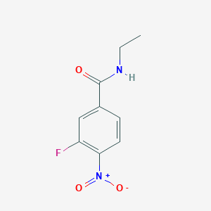 N-ethyl-3-fluoro-4-nitrobenzamide