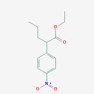 Ethyl 2-(4-nitrophenyl)pentanoate