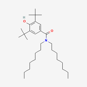 3,5-DI-Tert-butyl-4-hydroxy-N,N-dioctylbenzamide