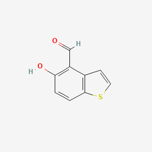 5-Hydroxy-1-benzothiophene-4-carbaldehyde