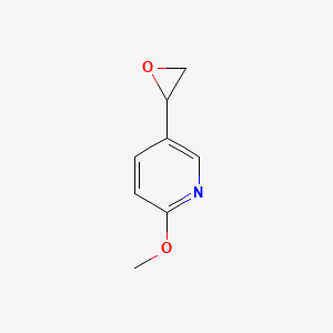2-Methoxy-5-oxiranyl-pyridine
