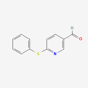 6-Phenylsulfanyl-pyridine-3-carbaldehyde