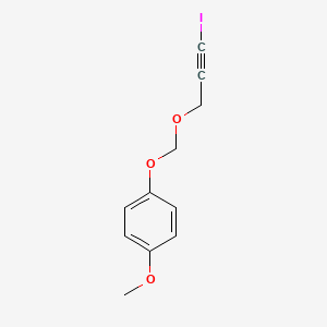 Benzene, 1-[[(3-iodo-2-propynyl)oxy]methoxy]-4-methoxy-