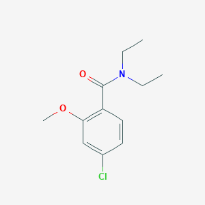 N,N-diethyl-4-chloro-2-methoxybenzamide