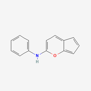 molecular formula C14H11NO B8626055 4-Benzofuran-2-ylphenylamine 