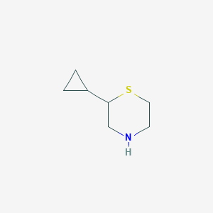 Thiomorpholine, 2-cyclopropyl-