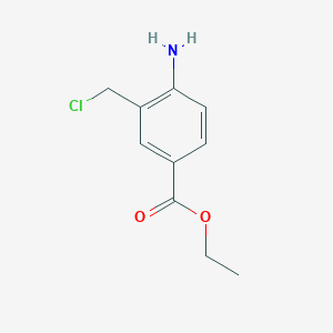 Benzoic acid,4-amino-3-(chloromethyl)-,ethyl ester