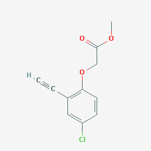 Methyl (4-chloro-2-ethynylphenoxy)acetate