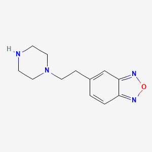1-[2-(Benzofurazan-5-yl)ethyl]piperazine