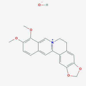 molecular formula C20H19NO5 B086265 Berberine hydroxide CAS No. 117-74-8