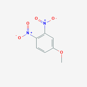 molecular formula C7H6N2O5 B8626531 1-Methoxy-3,4-dinitrobenzene 