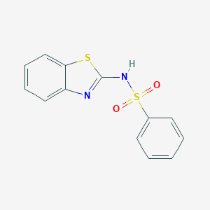 Benzenesulfonamide, N-2-benzothiazolyl-