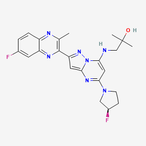 molecular formula C23H25F2N7O B8626723 MT-3014 
