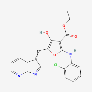 molecular formula C21H16ClN3O4 B8626746 Cdc7-IN-1 