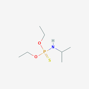 molecular formula C7H18NO2PS B8626748 O,O-diethyl isopropylphosphoramidothioate CAS No. 6737-25-3