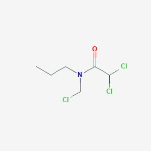 2,2-Dichloro-N-(chloromethyl)-N-propylacetamide