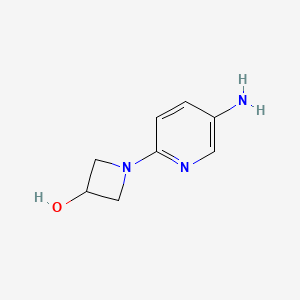 1-(5-Aminopyridin-2-yl)azetidin-3-ol