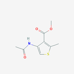 Methyl 4-(acetylamino)-2-methylthiophene-3-carboxylate