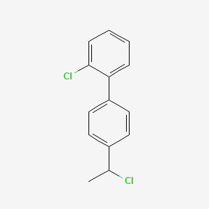1-(2'-Chloro-4-biphenylyl)-1-chloro-ethane