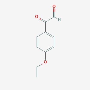 molecular formula C10H10O3 B086270 (4-Ethoxy-phenyl)-oxo-acetaldehyde CAS No. 14333-52-9