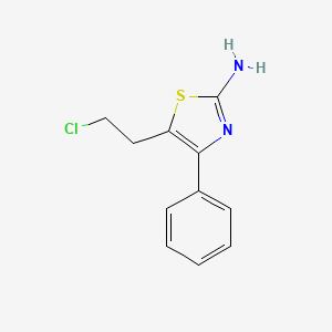 2-Amino-5-(2-chloroethyl)-4-phenylthiazole