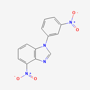 4-Nitro-1-(3-nitrophenyl)benzimidazole