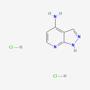 1H-Pyrazolo[3,4-b]pyridin-4-amine dihydrochloride