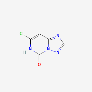 7-Chloro-s-triazolo[1,5-c]pyrimidin-5-(1H)-one
