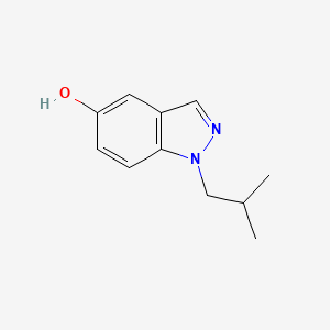 1-Isobutyl-1H-indazol-5-ol