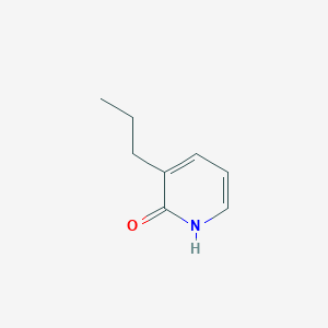 molecular formula C8H11NO B8627213 3-Propylpyridin-2(1H)-one 