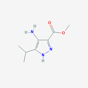 Methyl 4-amino-5-isopropylpyrazol-3-carboxylate
