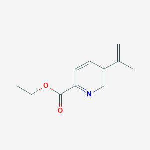 Ethyl 5-(prop-1-en-2-yl)pyridine-2-carboxylate